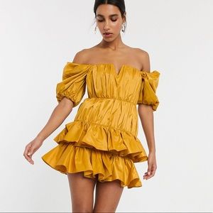 NWT Ruffle ASOS Mini Dress